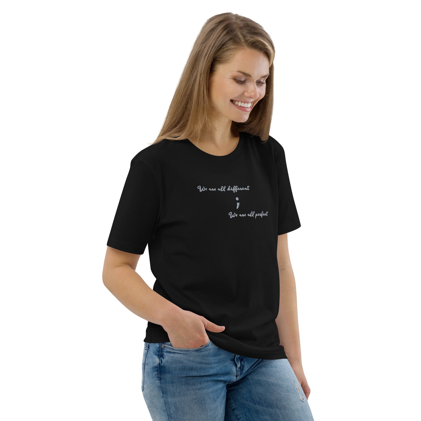 Organic unisex T-Shirt - All different; All perfect