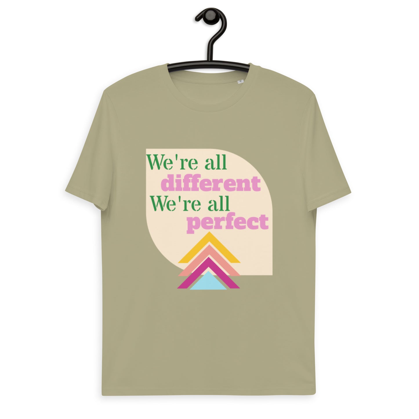 Organic unisex T-Shirt - All different Chevrons