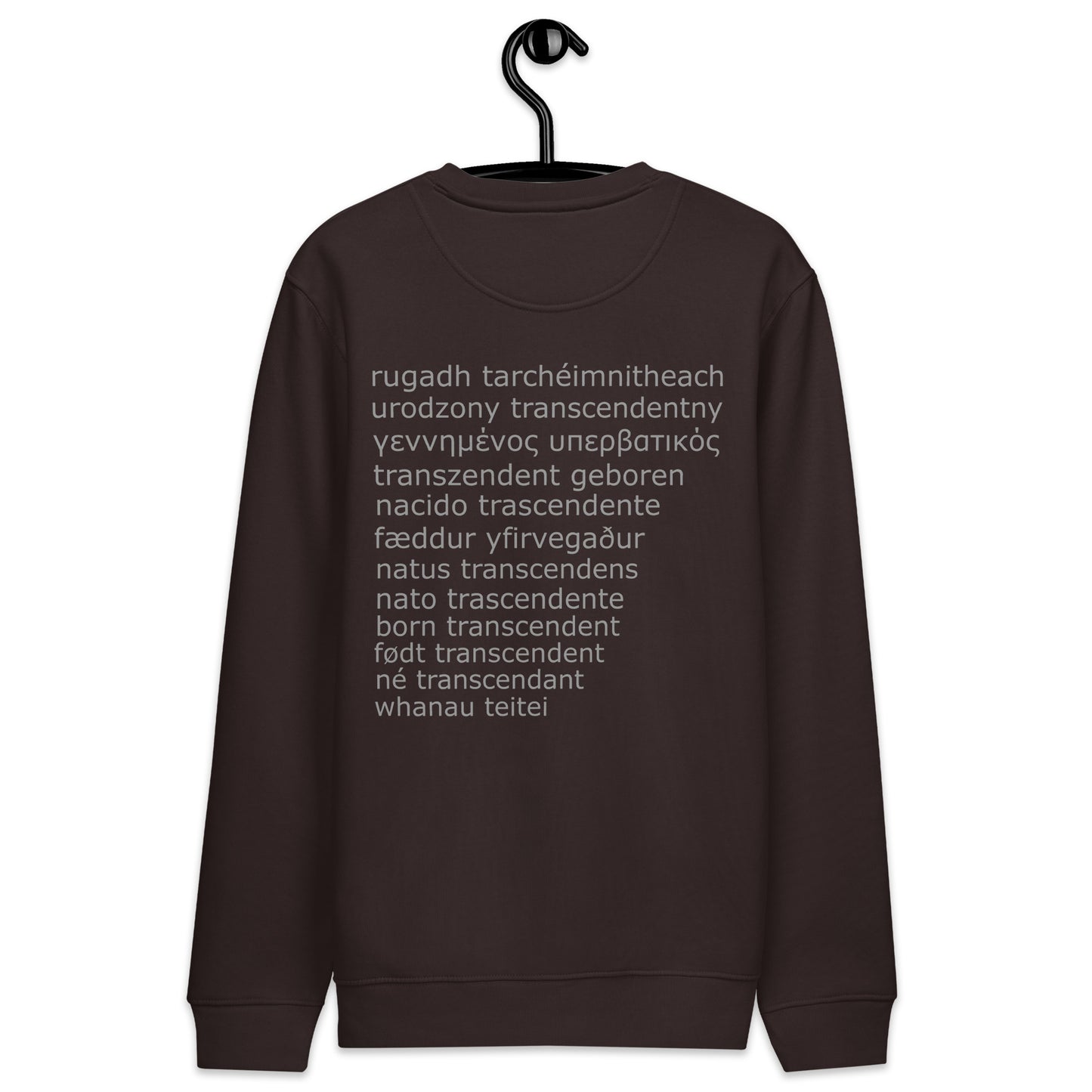 Organic Unisex Sweatshirt - Languages